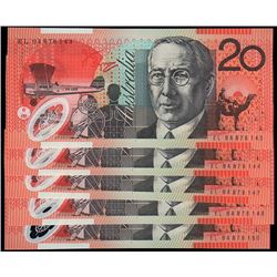 Australia, Twenty Dollars, Fraser/Evans (1994) (R.416a)