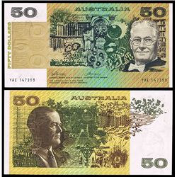 Australia, Fifty Dollars, Phillips/Wheeler (1973) YAE 147399 (R.505)