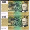Australia, Fifty Dollars, Knight/Stone (1979) YEH 156997/98 (R.507)