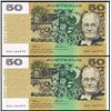 Australia, Fifty Dollars, Fraser/Evans (1993) WQX 464973/74 (R.515)