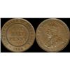 Australia, Halfpenny, George V, 1924