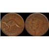 Australia, Penny, George VI, 1950 Perth