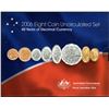 Image 3 : Australia, One Cent to Two Dollar, Elizabeth II, 2006, Mint Set, Error