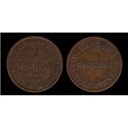 Australia, Thomas, TW & Co, Melbourne Halfpenny, No date (A.576)