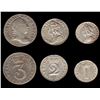 Great Britain, Penny to Threepence, George II to George III, 1753 to 1763, Maundy coinage