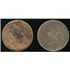 Great Britain, Farthing, Queen Victoria, 1863 and 1881H (S.3958, 3959)