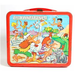 1971 ALADDIN THE FLINTSTONES METAL LUNCHBOX