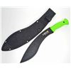 Image 1 : LARGE WARTECH CURVED BOWIE KNIFE W/ SHEATH