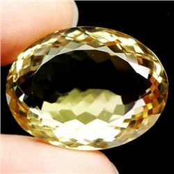 LARGE 89.63 LEMON YELLOW AFRICAN QUARTZ