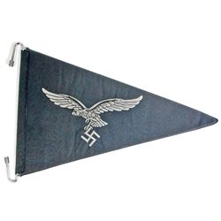 GERMAN NAZI LUFTWAFFE FLIGHT OFFICERS STAFF CAR PENNANT