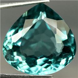 31.65 CT BLUISH GREEN AFRICAN QUARTZ