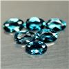 Image 1 : LOT OF 6.46 CTS OF LONDON BLUE BRAZILIAN TOPAZ