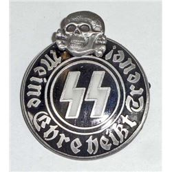 GERMAN NAZI WAFFEN SS MEMBERSHIP PARTY BADGE