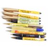 Image 1 : LOT OF 9 VINTAGE ADVERTISING MECHANICAL PENCILS & PENS
