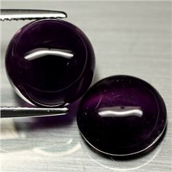 PAIR OF 10.92 CTS OF PURPLE BRAZILIAN AMETHYST