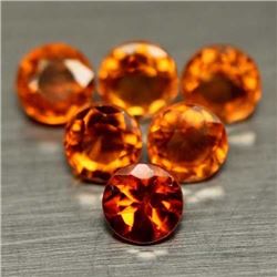 LOT OF 13.52 CTS OF ORANGE AFRICAN HESSONITE GARNETS - 33 PIECES