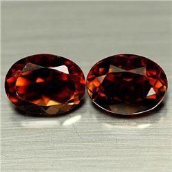 PAIR OF 3.40 CTS OF CHAMPAGNE BRAZILIAN TOPAZ
