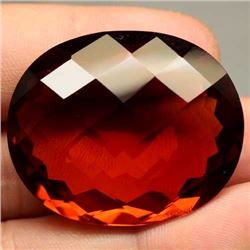 HUGE 116.74 CT GOLDEN ORANGE BRAZILIAN CITRINE