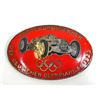 Image 1 : GERMAN NAZI PRE BERLIN SUMMER OLYMPICS RACE CAR BADGE