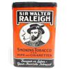 Image 1 : ANTIQUE SIR WALTER RALEIGH SMOKING TOBACCO ADVERTISING POCKET TIN