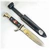 Image 1 : GERMAN NAZI HITLER YOUTH HJ KNIFE W/ SCABBARD