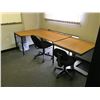 Image 1 : MISC. OFFICE FURNITURE INCLUDING: DESKS, FILE CABINETS AND CHAIRS