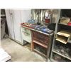 Image 2 : RACK, CABINET, TOOL BOX AND CONTENTS, PLUS DRILL PRESS