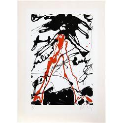 Claes Oldenburg, Striding Figure from Conspiracy: The Artist as Witness Portfolio, Silkscreen