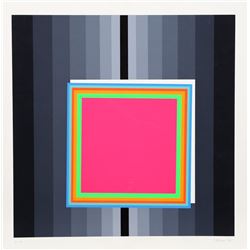 Eugenio Carmi, Square, Silkscreen