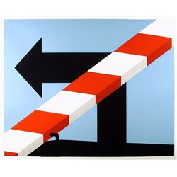 Allan D'Arcangelo, US Highway #1, Silkscreen