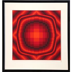 Victor Vasarely, Untitled, Serigraph