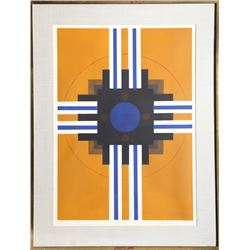 Garo Zareh Antreasian, Shield, Silkscreen