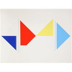 Ilya Bolotowsky, Series 5, Silkscreen