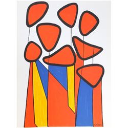 Alexander Calder, Untitled from XXe Siecle, Lithograph