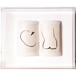 Sir Anthony Caro, Book of Eden, Paper Sculpture in Plexi-Box