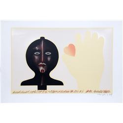 John Russell Clift, Head, Heart, and Hand of a Flyer Whirligig, Serigraph