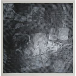 Robert Rauschenberg, Surface Series from Currents, #41, Hand-Printed Silkscreen