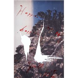 Julian Schnabel, Happier you are ... Happier you'll be, Digital Print