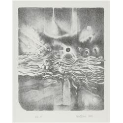 Lee Bontecou, Untitled from Brooklyn College Women's Portfolio, Lithograph