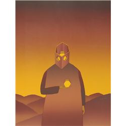 Jean-Michel Folon, The Thinker, Serigraph