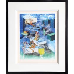 Roberto Matta, Etre un Sol, Aquatint Etching
