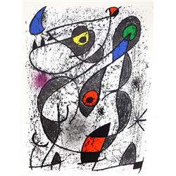 Joan Miro, untitled from Indelible Miro, Lithograph