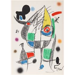 Joan Miro, Maravillas con Variaciones Acrosticas (Number 22) Lithograph