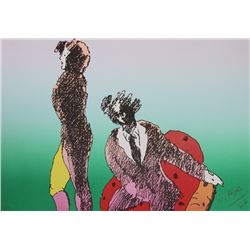 Peter Max, Across the Room, Lithograph