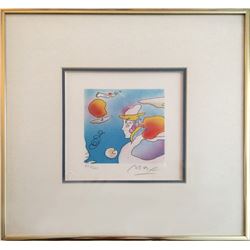 Peter Max, Galactic Man, Lithograph