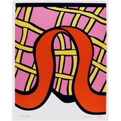 Nicholas Krushenick, Kiss Kiss Candy, Serigraph