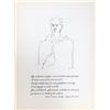 Image 1 : Jean Cocteau, Self Portrait, Etching