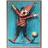 Image 1 : Cyril, Clown, Oil Painting