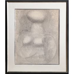 Remo Farruggio, Study of a Woman, Graphite Drawing