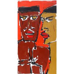 Harold Smith, Bachelors 1, Acrylic Painting
